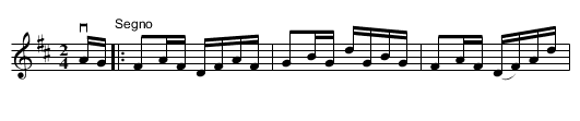The Piper's Lass -- Reel - staff notation