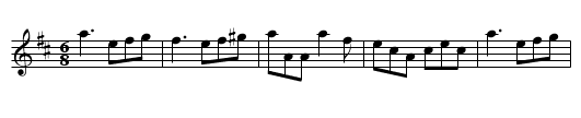 The Piper's Whim - staff notation