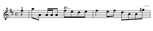The PITNACREE FERRYMAN - staff notation