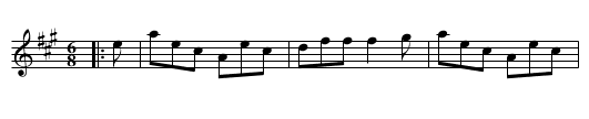 The Pleasures of the Night - staff notation