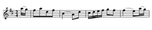 The PLOUGH BOY - staff notation
