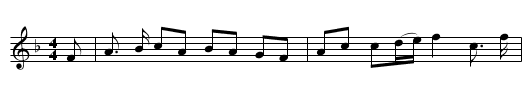 The Ploughman - staff notation