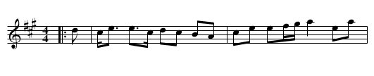 The Ploughman - staff notation
