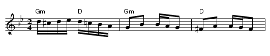 The Poker Party Polka - staff notation