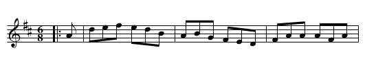 The Praties are dug - staff notation