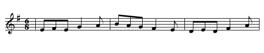 The Prayermaster Jig - staff notation