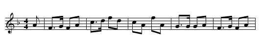 The Pretty Witch of Lancaster - staff notation