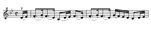 THE PRINCE OF WALES' STRATHSPEY - staff notation