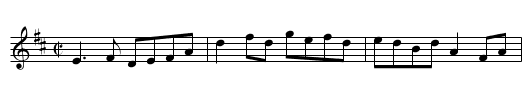 The Providence - staff notation