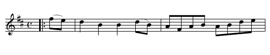 The PULLET - staff notation