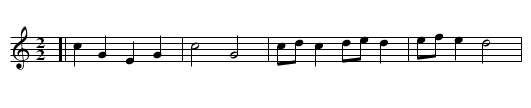 the Queen's Birth-day - staff notation