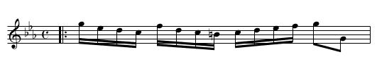 The Queens little Mare - staff notation