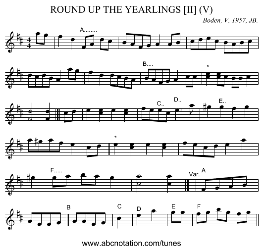 The QUEEN'S MARRIAGE (V) - staff notation