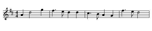 The Queen's Square - staff notation