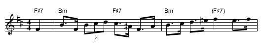 The Rabbi's Hornpipe (Leopold Bloom's Hornpipe) - staff notation
