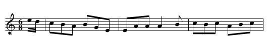 The Rakes of Clonmel - staff notation
