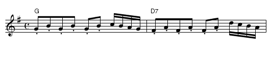 The Rakes of Mallow - staff notation