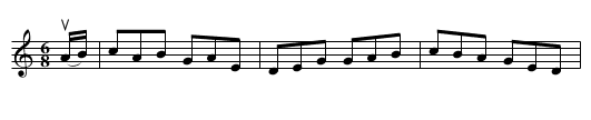The Rambler from Clare -- Jig - staff notation
