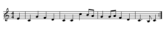 The Rambling Sailor - Hannaford - staff notation
