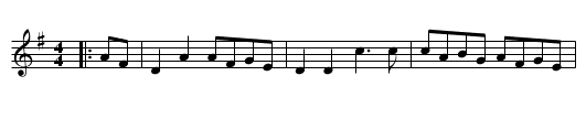 The Rambling Sailor - staff notation