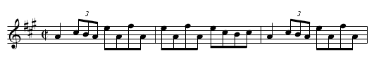 The Reconciliation Reel - staff notation
