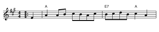 The Reel of Corryvreckan - staff notation