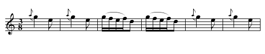 The Regency Waltz - staff notation