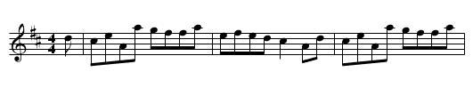 The Rejected Lover - staff notation