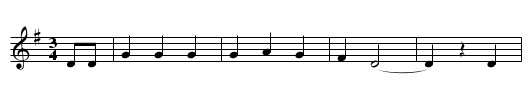 The Rhyme of the Chivalrous Shark - staff notation