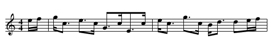 The Robin's Nest  [3] - staff notation