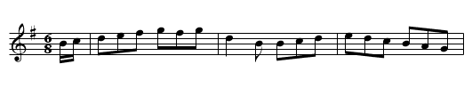 The Rope Dance. - staff notation