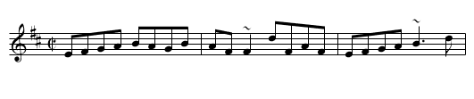 The Roscommon Reel - staff notation