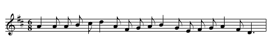 The Rose of Rochester - staff notation