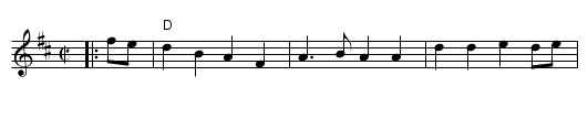 the Rose Tree - staff notation