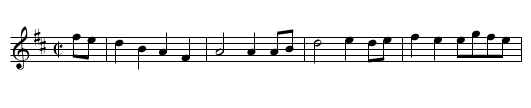 The Rose Tree - staff notation