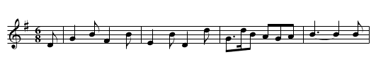 The Roselath Cross - staff notation