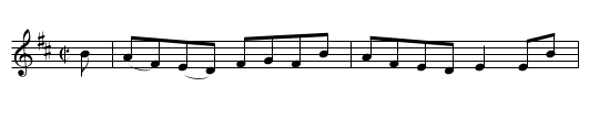 The routing of the Rebels - staff notation