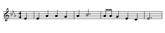 The Rowan County Crew - staff notation