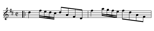 the Royal Pair - staff notation