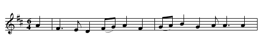 The Rummer - staff notation
