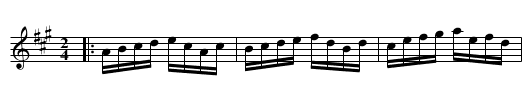 The Runaway - staff notation