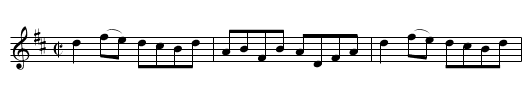 The Sailor's Cravat  (reel)   1446 - staff notation