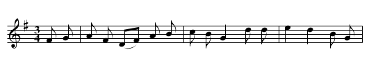 The Saucy Sailor - staff notation