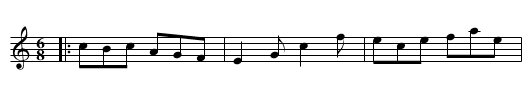 the Scotch Fidler - staff notation