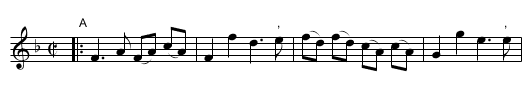 THE SCOTCH MEASURE - staff notation