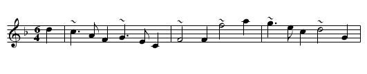 The Scots Marche - staff notation