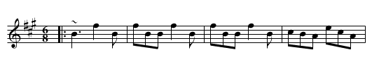 The Scottish Jig - staff notation