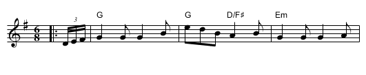 The Shaalds of Foula - staff notation