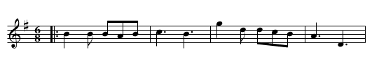 the Sham Fight - staff notation