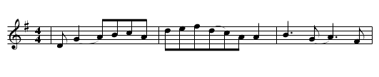 The Shaskeen Reel - staff notation